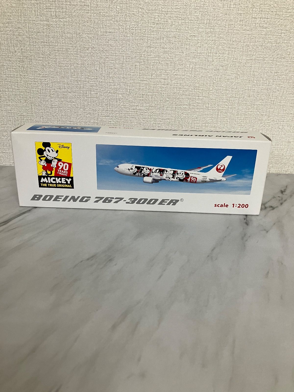 P/JAL 1/200 ミッキーマウス 90周年 BOEING 767-300ER - メルカリ
