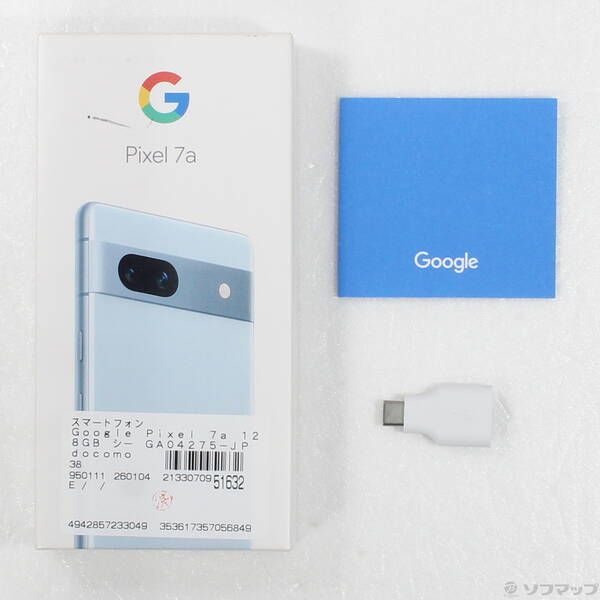 中古品〕 Google Pixel 7a 128GB シー GA04275-JP docomo SIMフリー