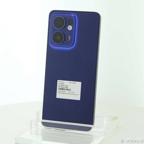 中古品〕 OPPO Reno13 A 128GB ルミナスネイビー CPH2699 LN SIMフリー