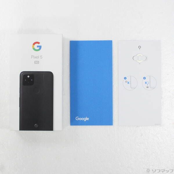 中古品〕 Google Pixel 5 128GB ジャストブラック G5NZ6 SoftBank【269