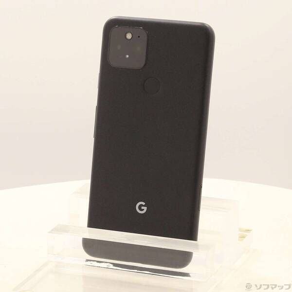 中古品〕 Google Pixel 5 128GB ジャストブラック G5NZ6 SoftBank【269