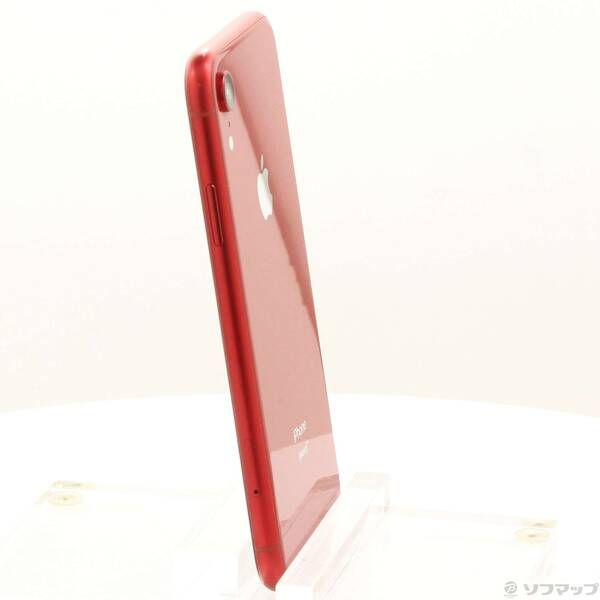 中古品〕 iPhoneXR 128GB プロダクトレッド MT0N2J／A SIMフリー【258