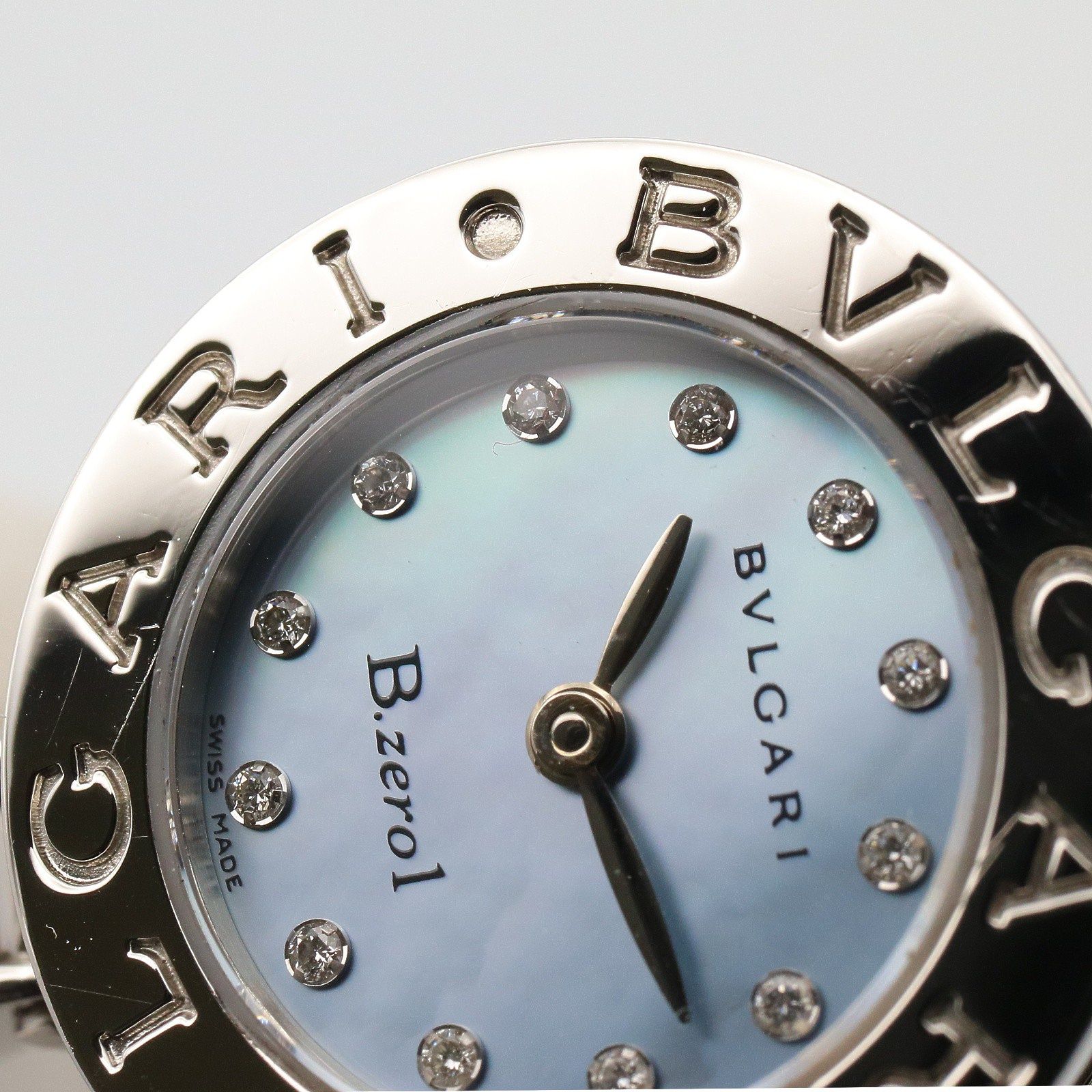 ブルガリ BVLGARI 腕時計 B-zero1 BZ22S ブルーシェル ステンレス