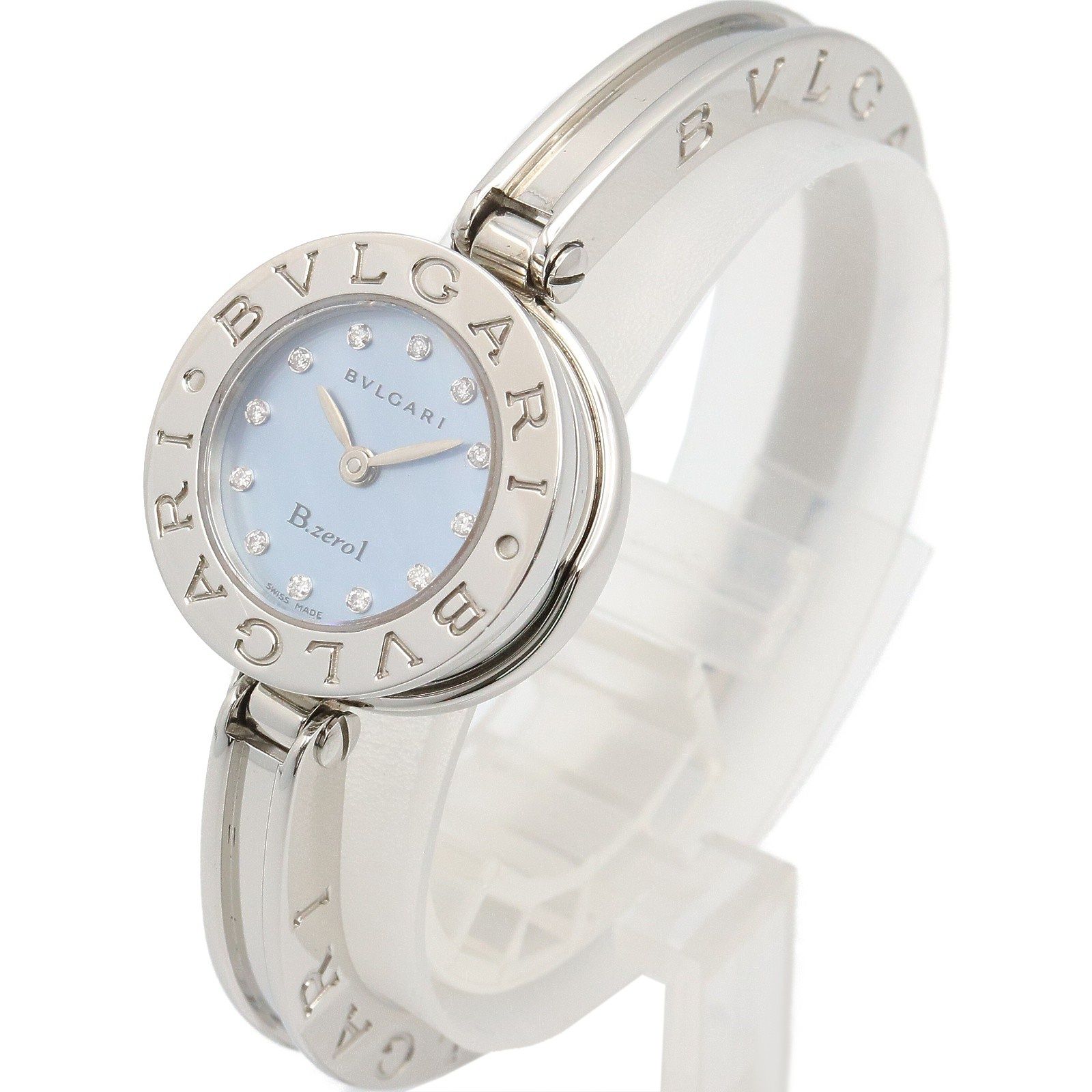 ブルガリ BVLGARI 腕時計 B-zero1 BZ22S ブルーシェル ステンレス