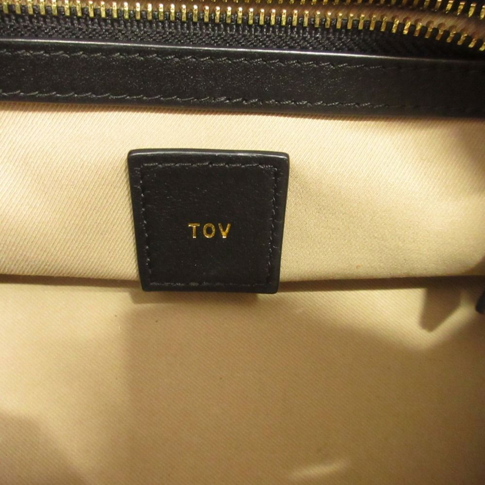良品 TOV トーヴ FRAME HAND フレーム ハンド バッグ 鞄 2way クラッチ  