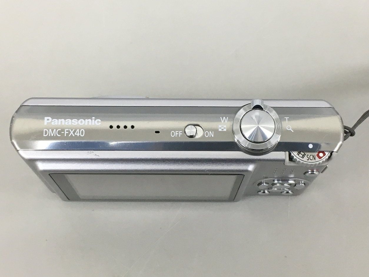コンパクトデジタルカメラ LUMIX DMC-FX40 シルバー 1210万画素 光学