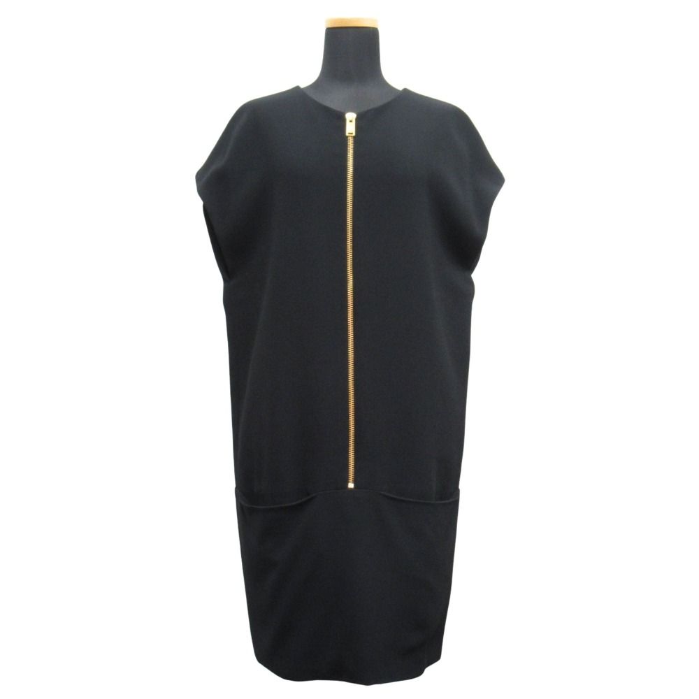 CELINE ノースリーブワンピース　フィービー期　ブラック 美品 CELINE セリーヌ フィービー期 ノースリーブ ワンピース ドレス