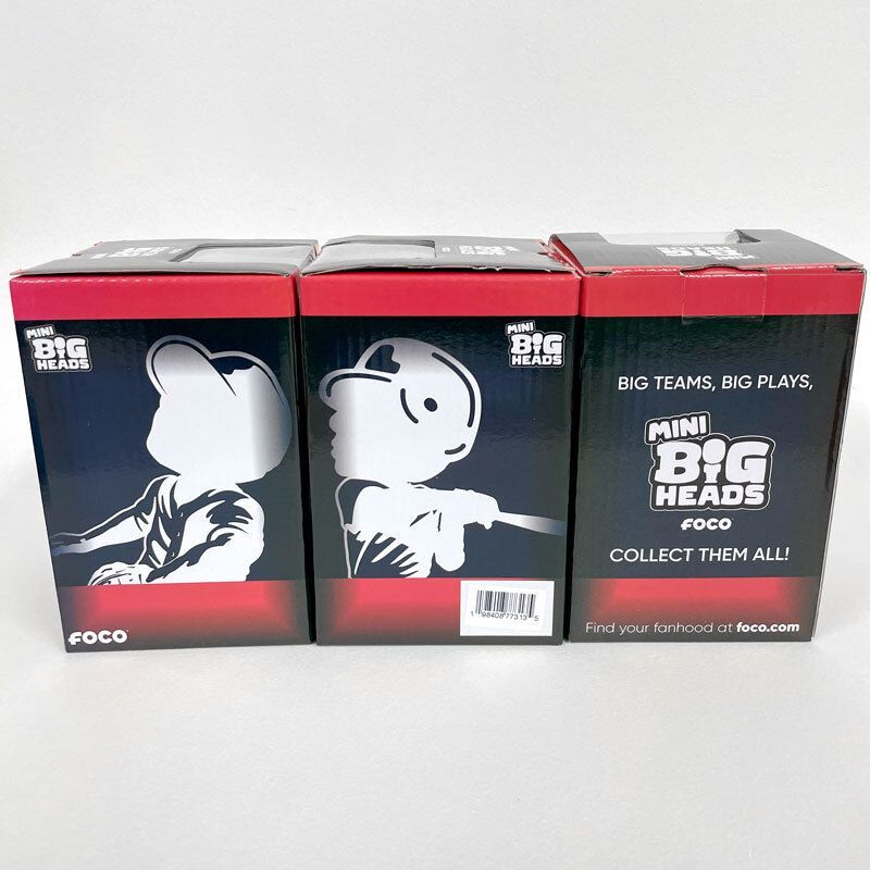 新品・在庫処分品 A】大谷翔平 SHOHEI OHTANI FOCO MINI BIG HEADS 3体 新品・在庫処分品 A】大谷翔平 SHOHEI OHTANI FOCO MINI BIG HEADS 3体
