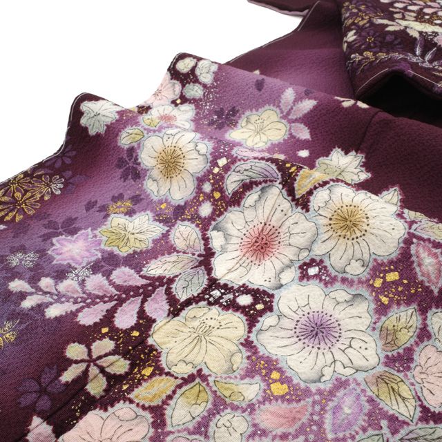 新古品】 訪問着 着物 未使用 正絹 桐屋 翠山工房 十日町 辻が花 絞り