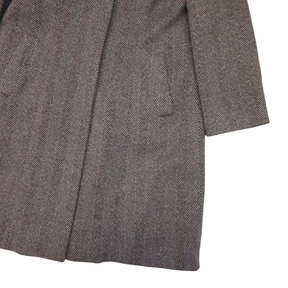 美品 Leilian レリアン ヌートリアファー襟 カシミヤ ロングコート