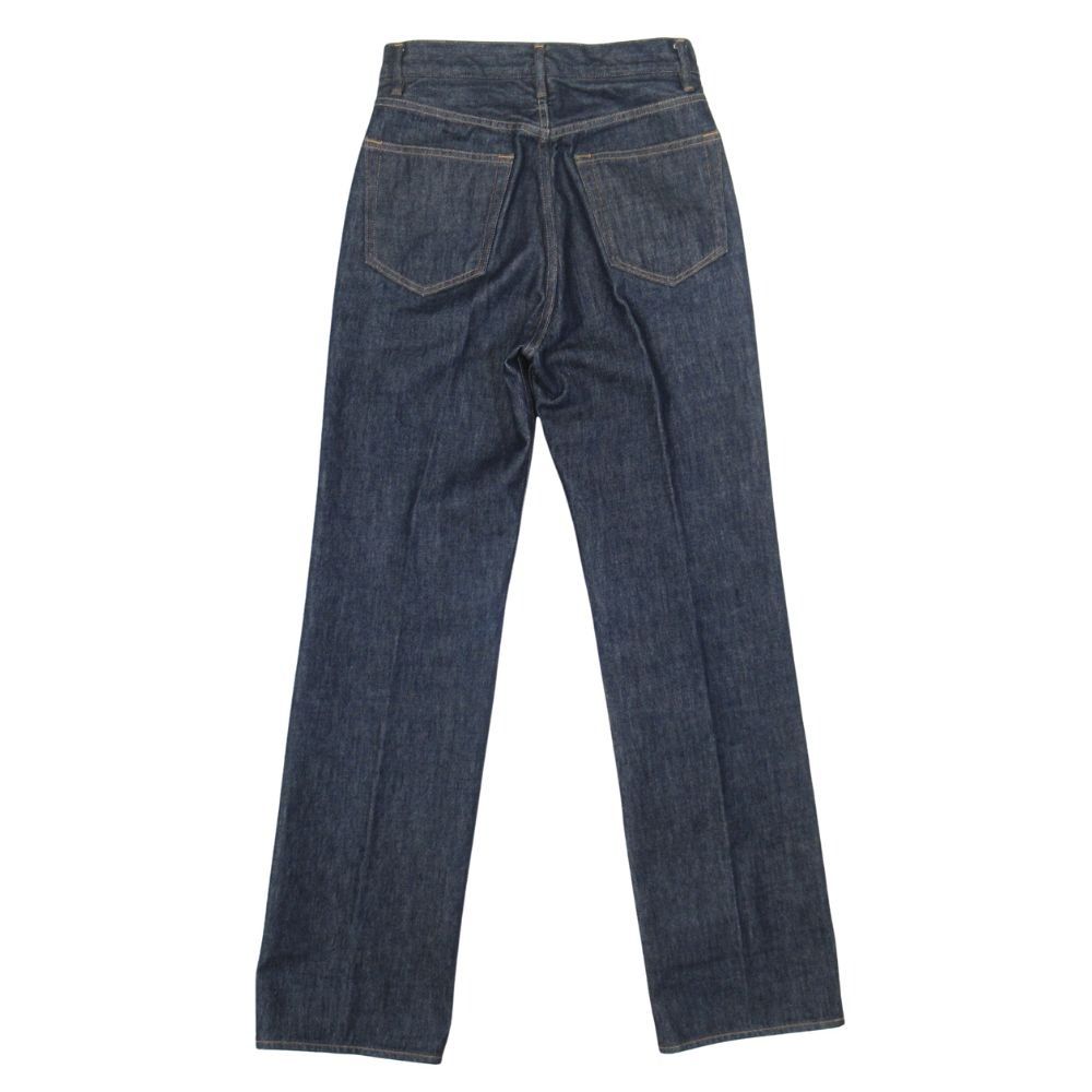 美品 オーラリー ハード ツイスト デニム インディゴ 5P パンツ 25インチ AURALEE（オーラリー） HARD TWIST DENIM 5P PANTS ハード ツイスト