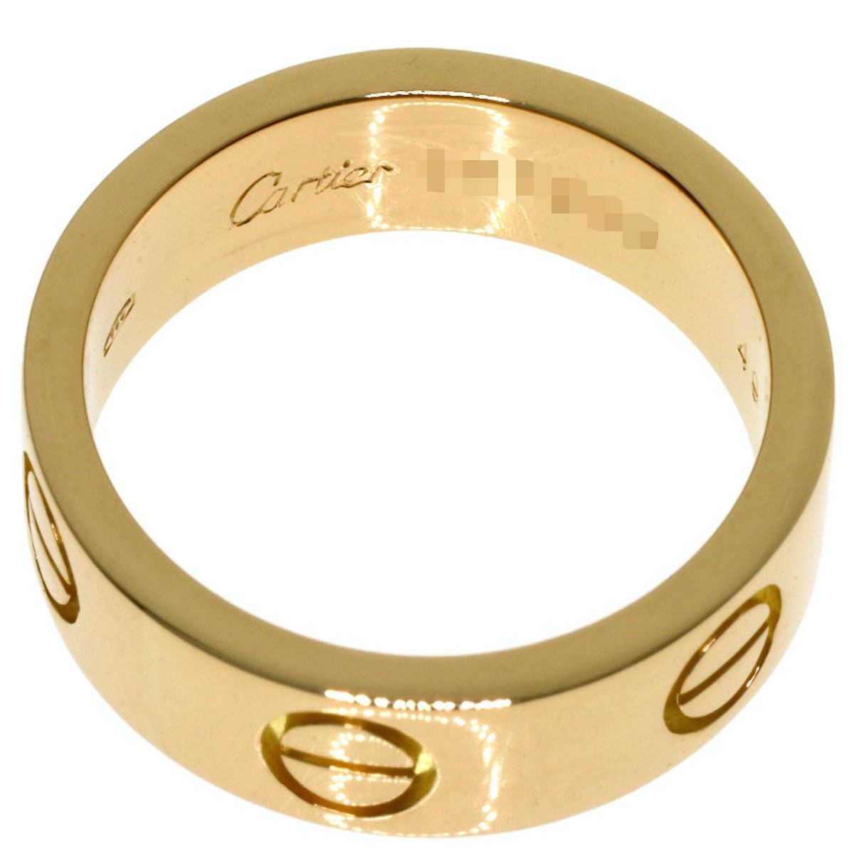 CARTIER カルティエ ラブリング #49 リング・指輪 K18YG レディース