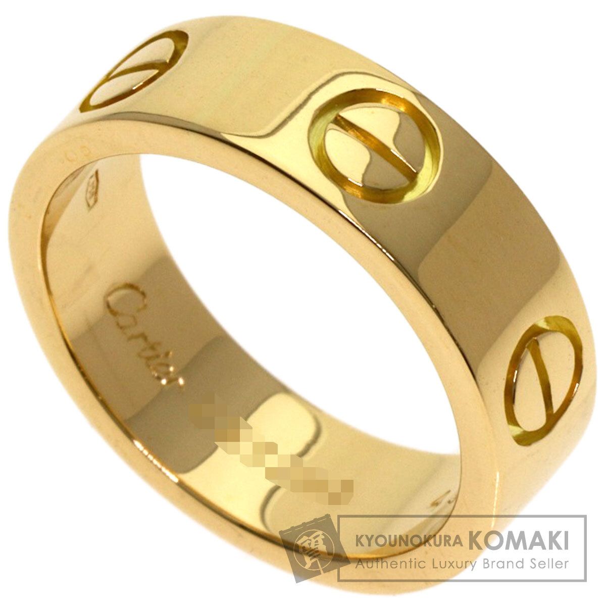 CARTIER カルティエ ラブリング #49 リング・指輪 K18YG レディース