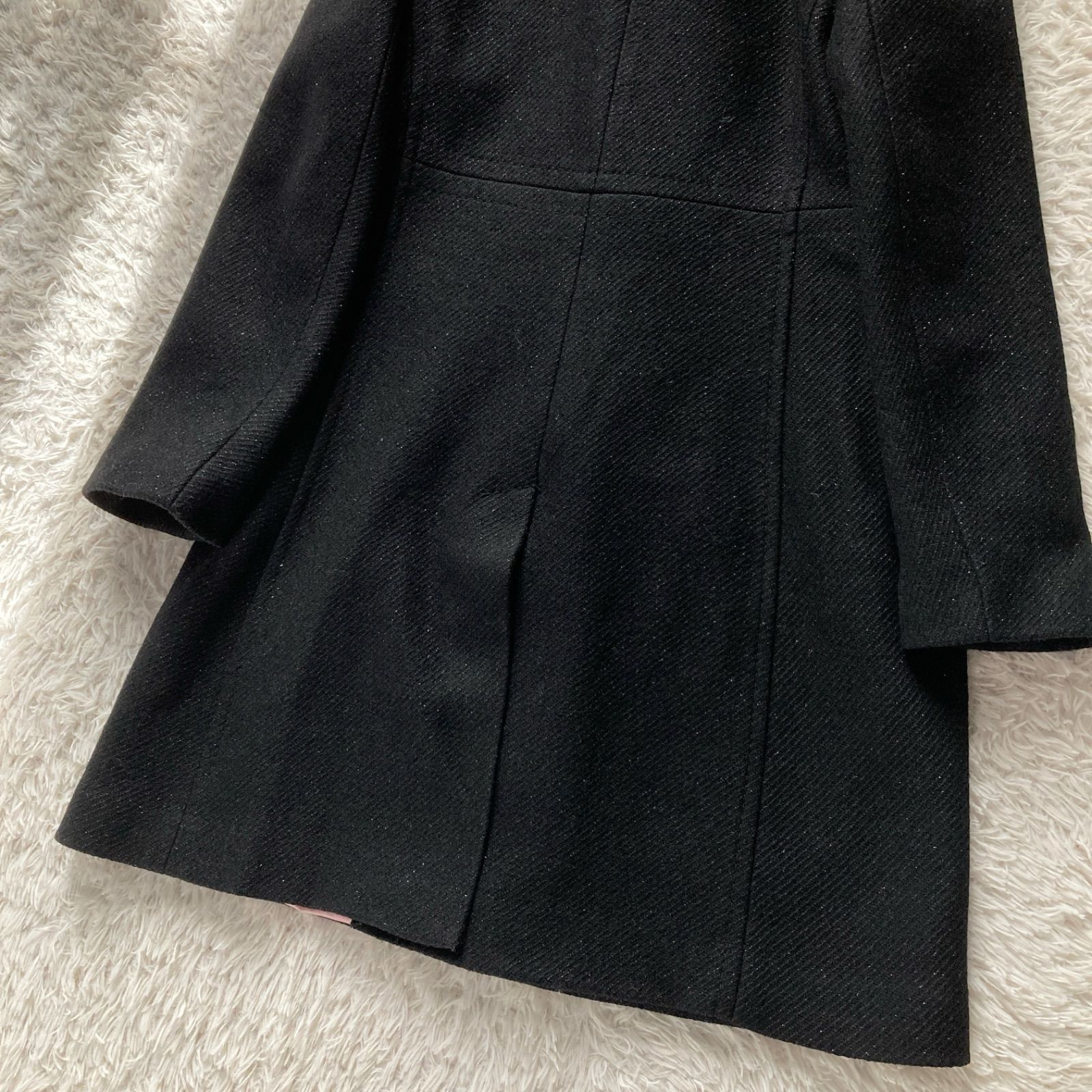 極美品 ケイトスペードニューヨーク kate spade Aラインコート ロング