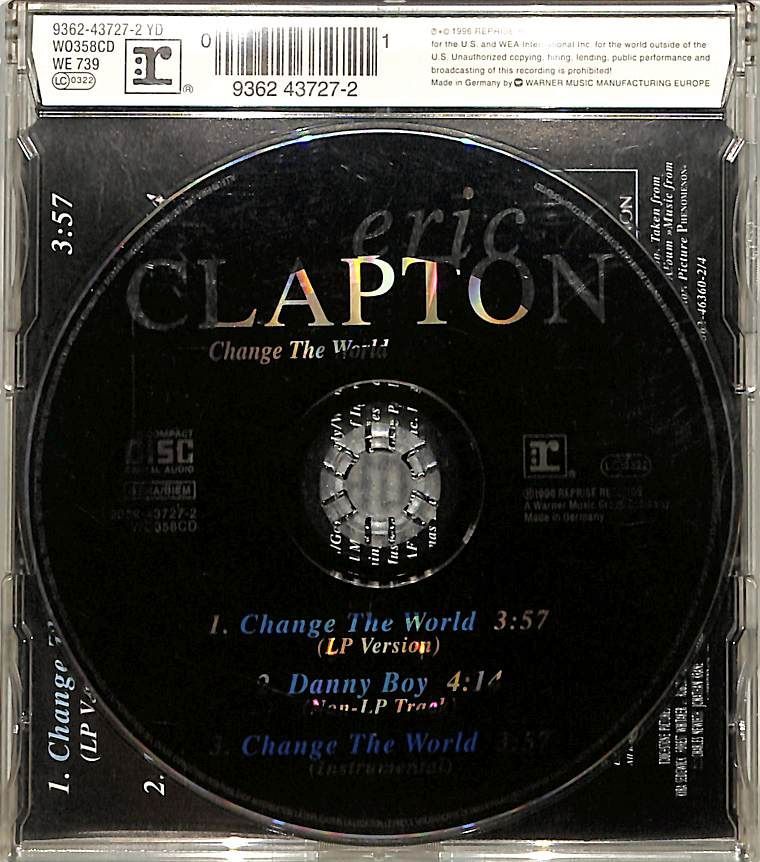CDS1枚 / エリック・クラプトン(ERIC CLAPTON) / Change The World