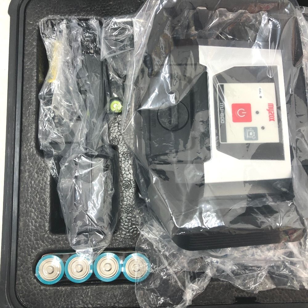  myzox マイゾックス 自動整準レーザーレベル ケース 受光器 ロッドクランプ セット MJ-600 ♥品 角度計 水平器 水準器 計測 検査