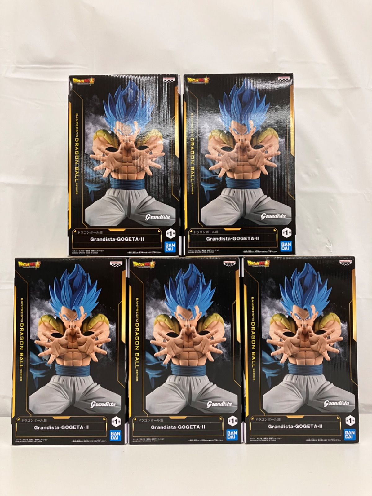 未開封 ドラゴンボール Grandista ゴジータⅡ 5個セット LF1826 f111