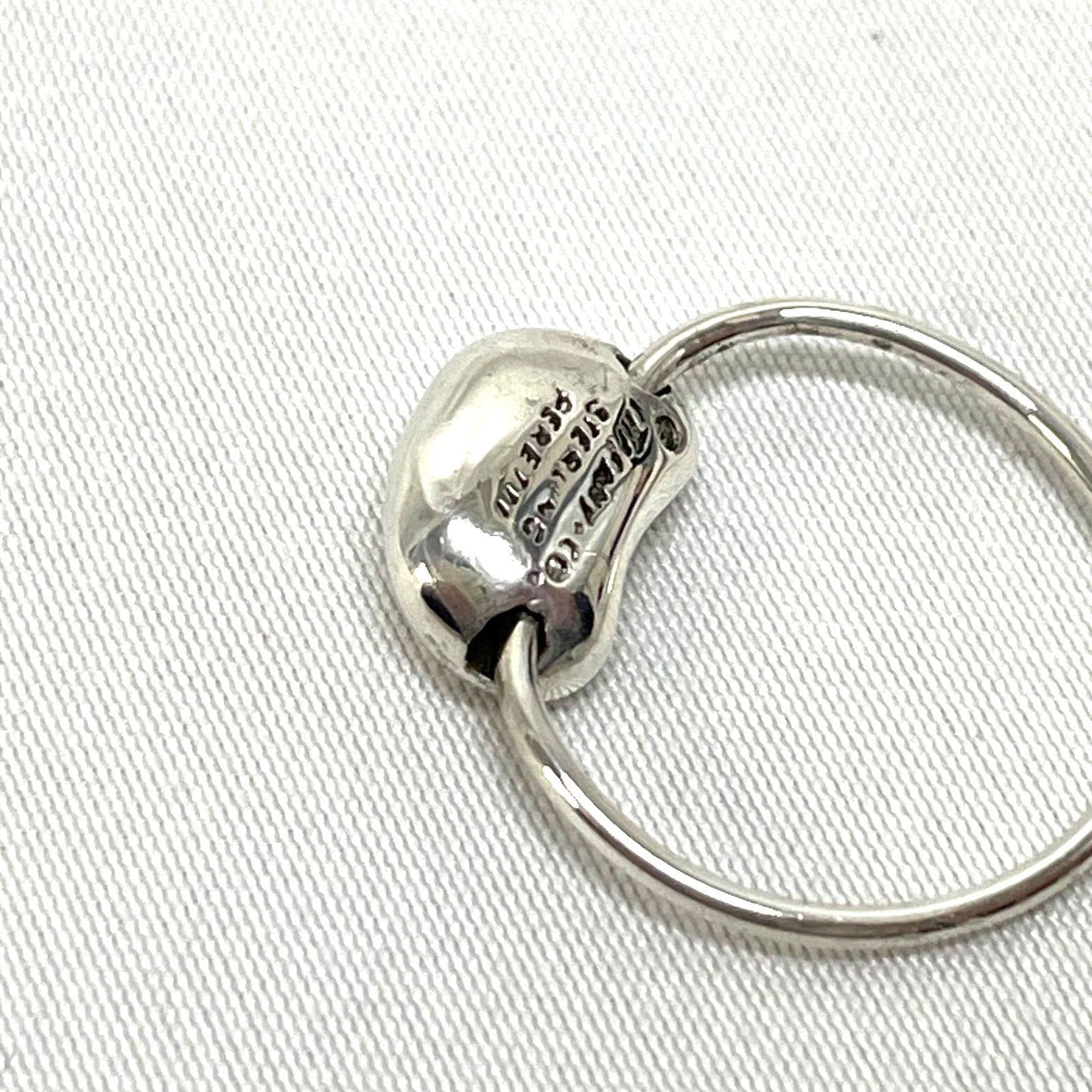 ABランク】 Tiffany ティファニー ビーンズ リング シルバー （56458