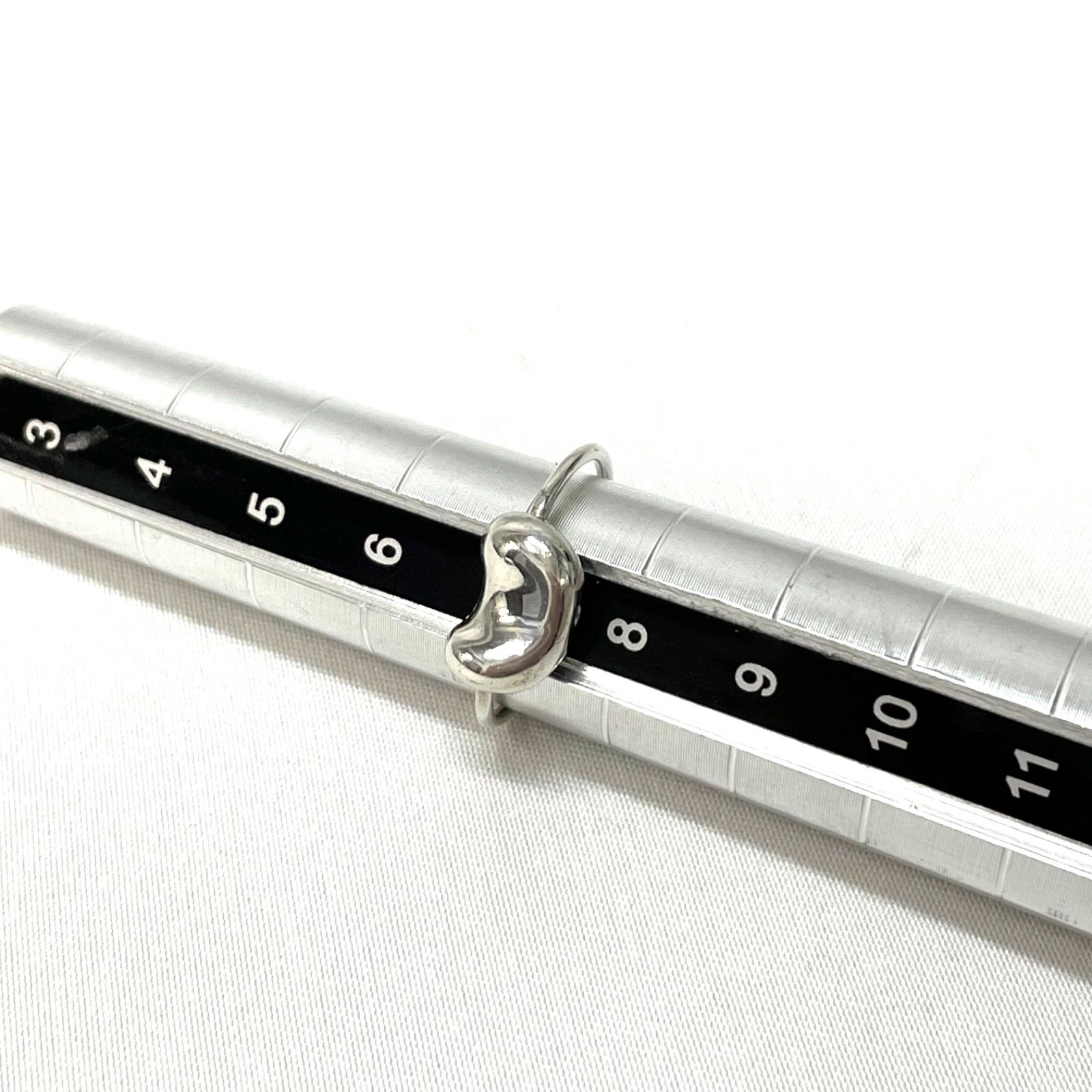 ABランク】 Tiffany ティファニー ビーンズ リング シルバー （56458