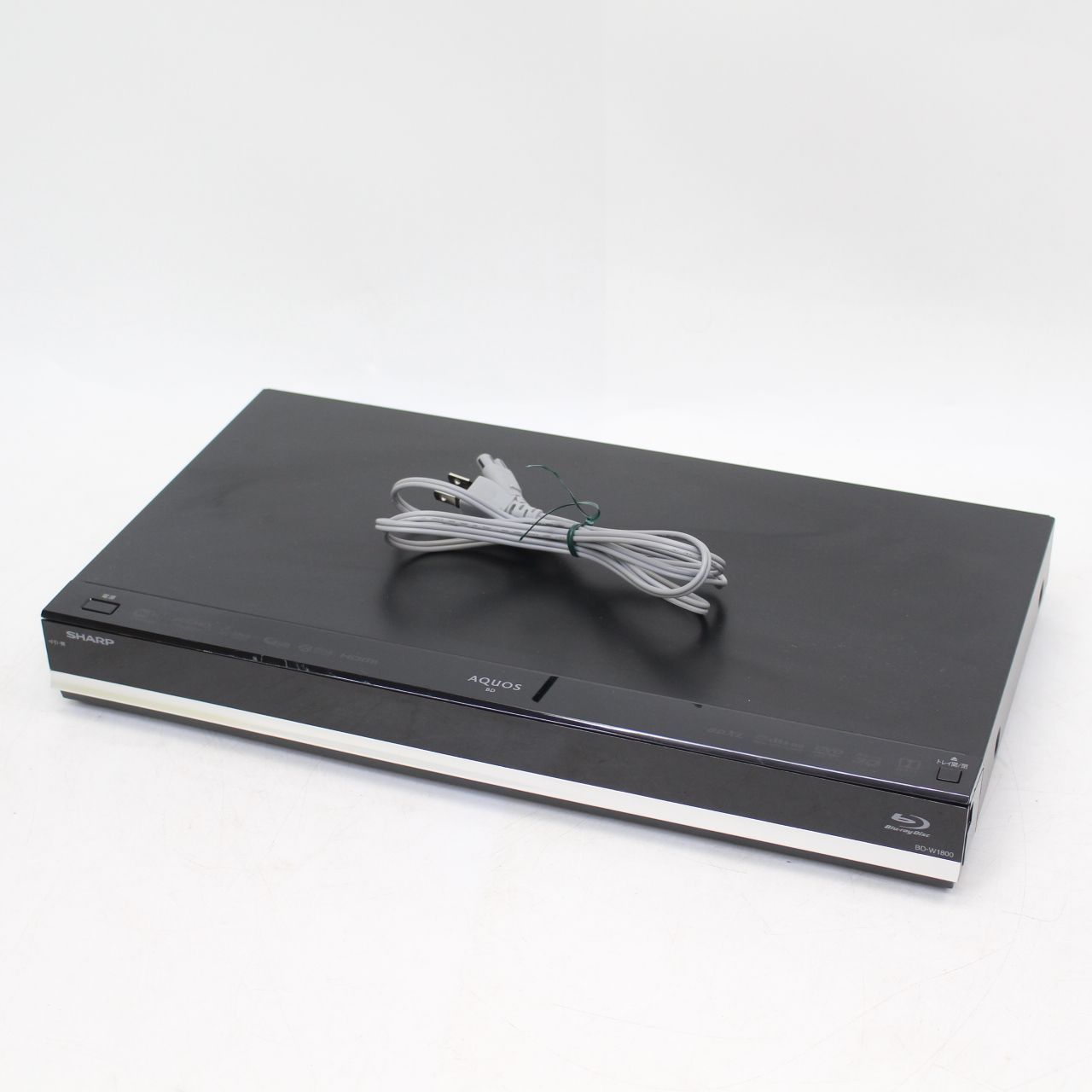 544)SHARP シャープ AQUOSブルーレイ BD-W1800 ブルーレイレコーダー