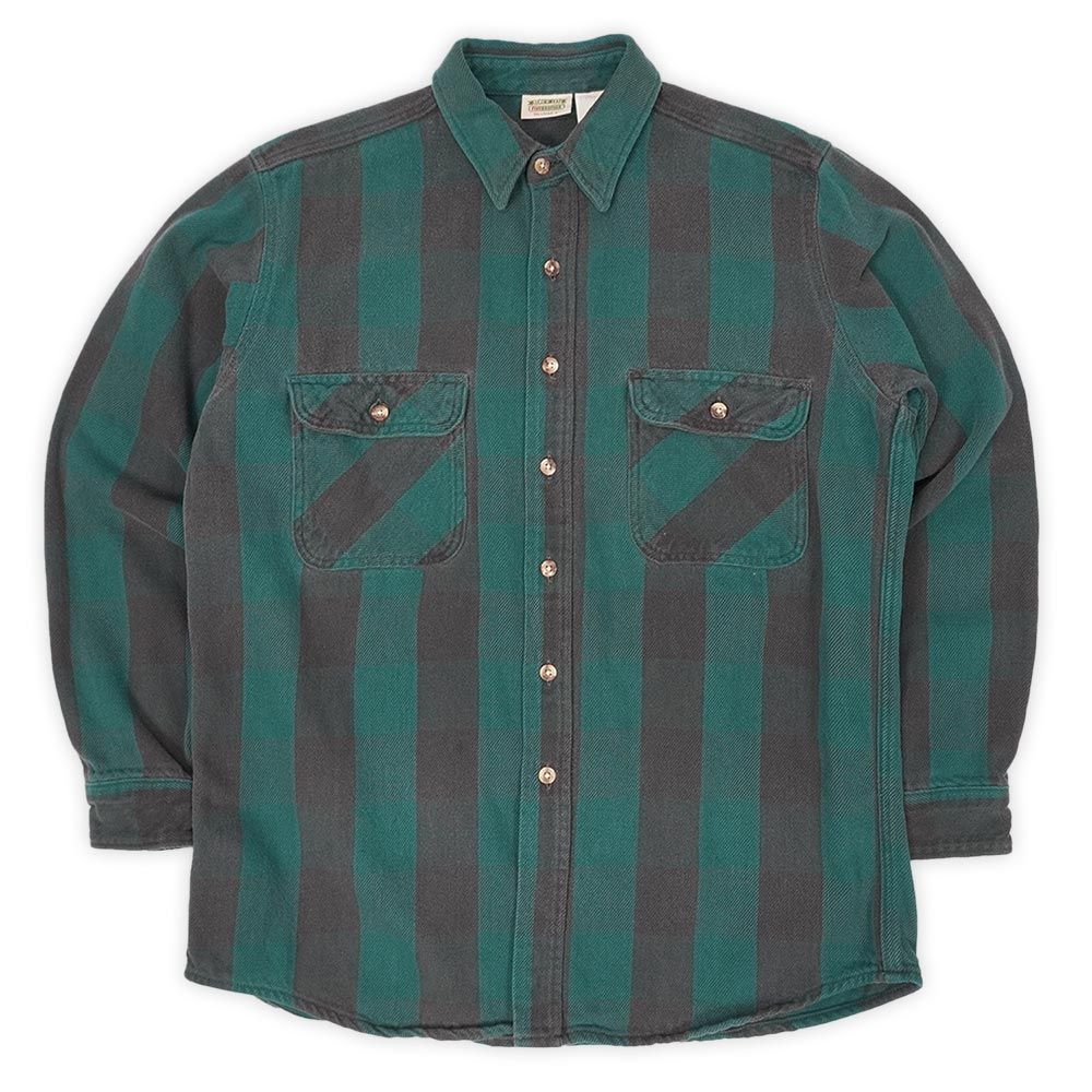 ファイブブラザー FIVE BROTHER 90s 90年代 ブロックチェック柄 ヘビー