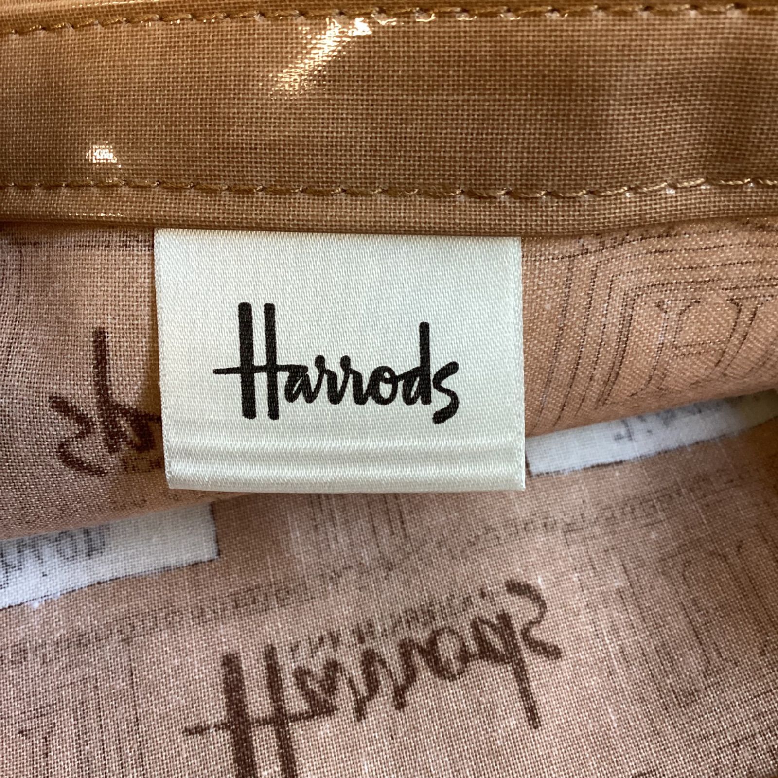 ハロッズ Harrods ショーウィンドウ ウィンドウショッピング 柄 トート 