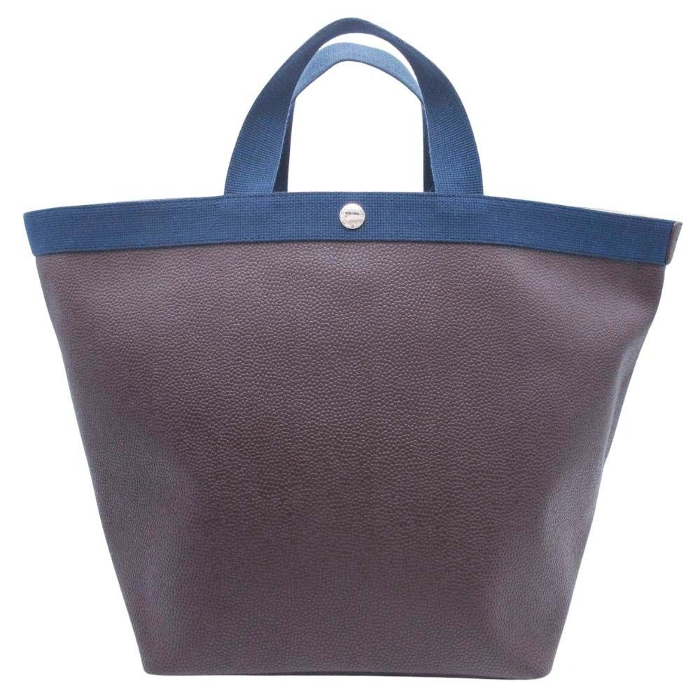 エルベシャブリエ　725gp ブラン×ネイビー　used エルベシャブリエ 725gp ブラン×ネイビー used 美品 Herve Chapelier