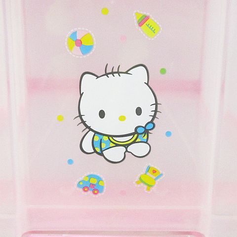 CA32★キティ★ 衣装ケース 3段 キャスター付 収納 レトロ 希少 2 CA32☆キティ☆ 衣装ケース 3段 キャスター付 収納 レトロ 希少 2 CA32