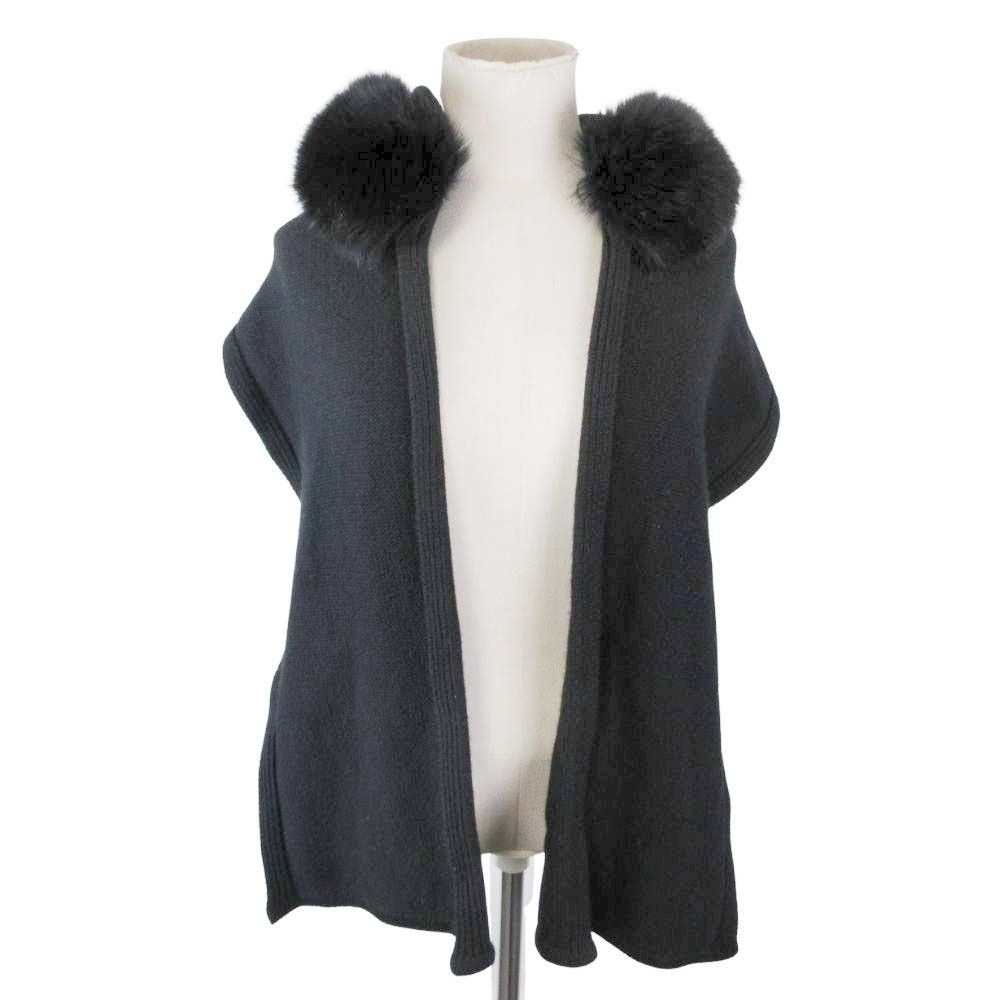 美品 2015年製 FOXEY フォクシー Capuche キャプーシュ フォックス