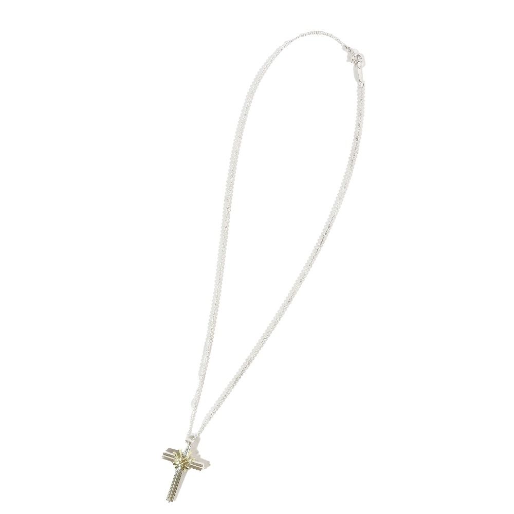 新品同様 新品仕上げ済 TIFFANY&CO ティファニー シグネチャークロス