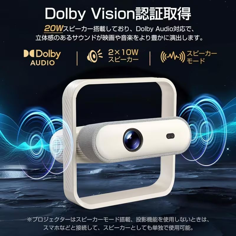 プロジェクター 家庭用 天井投影対応 1500ANSI projector 4K HDR10+