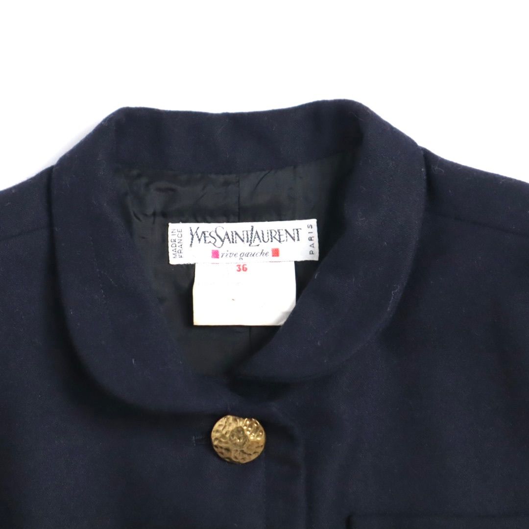 Vintage archive 80s Yves Saint Laurent short jacket ヴィンテージ