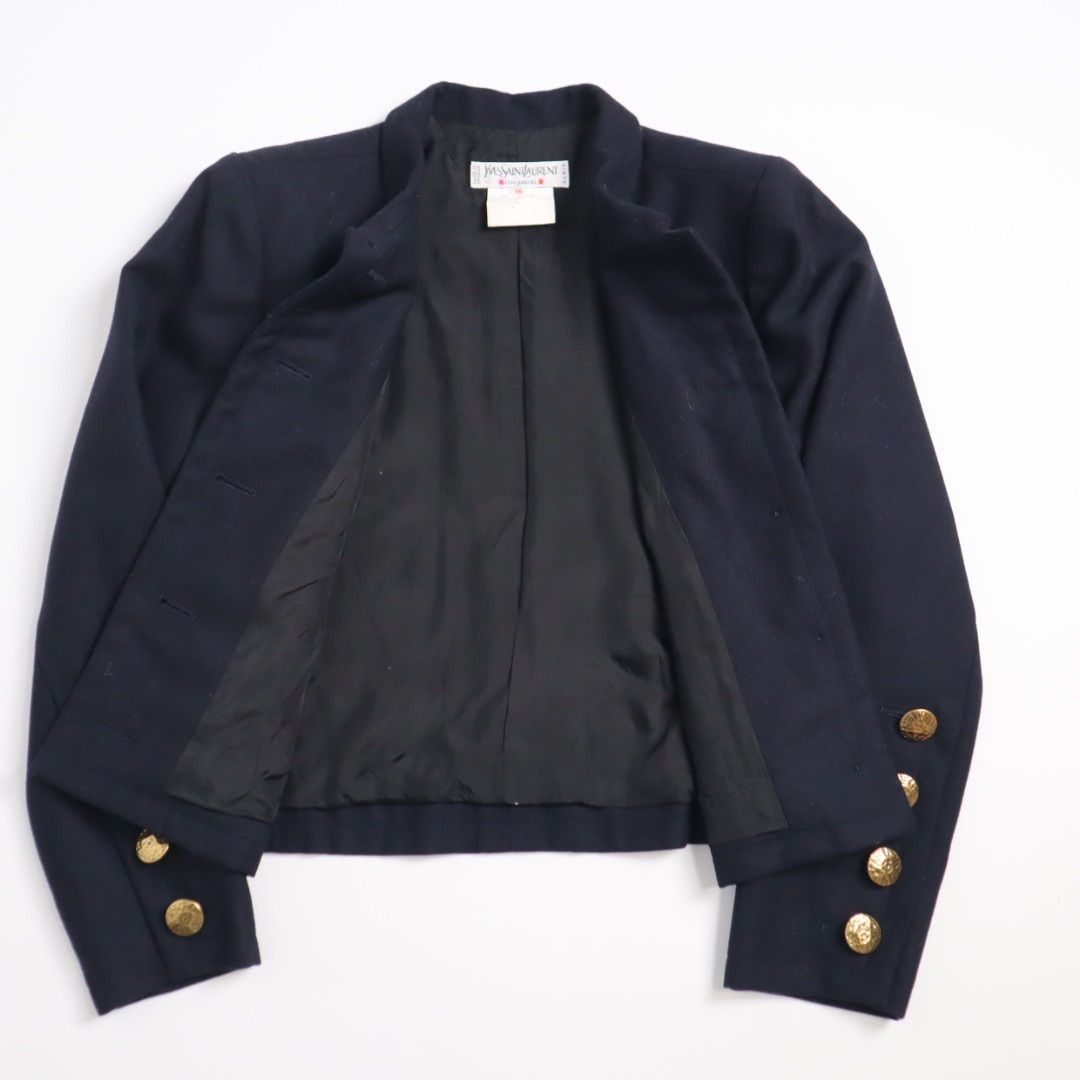 Vintage archive 80s Yves Saint Laurent short jacket ヴィンテージ