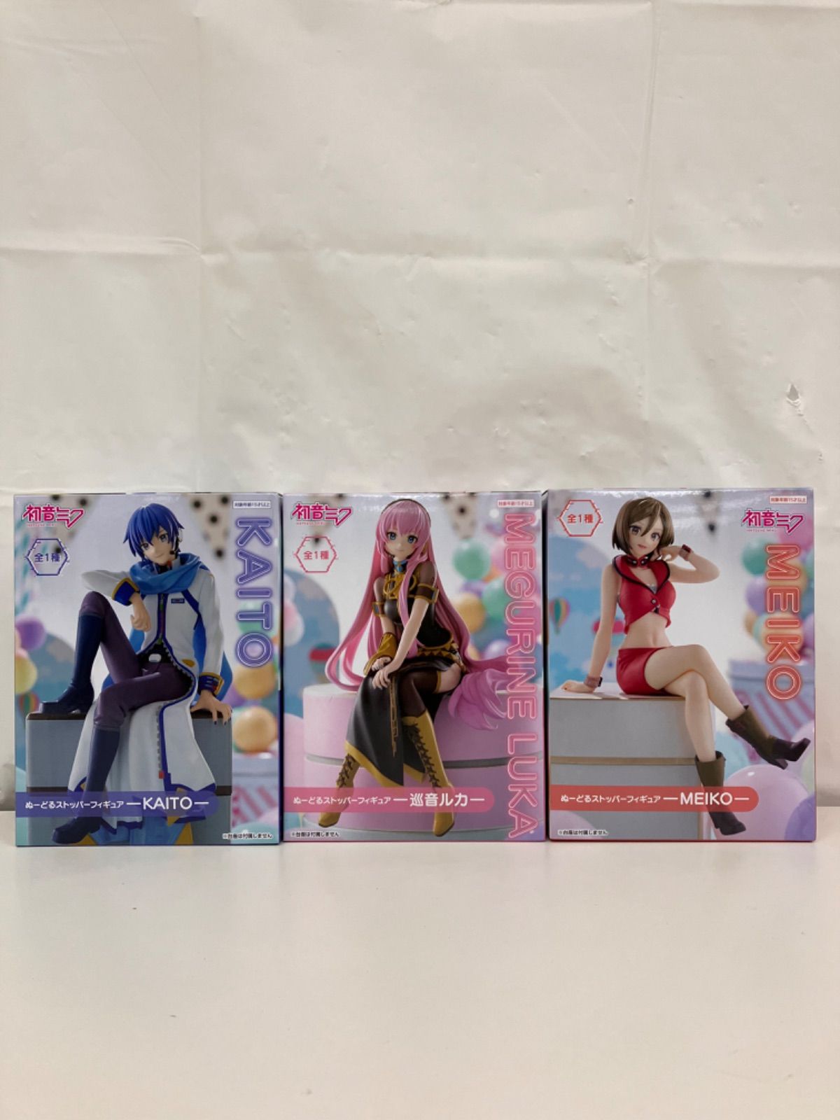 未開封 初音ミク ぬーどるストッパーフィギュア 3個セット LF1827