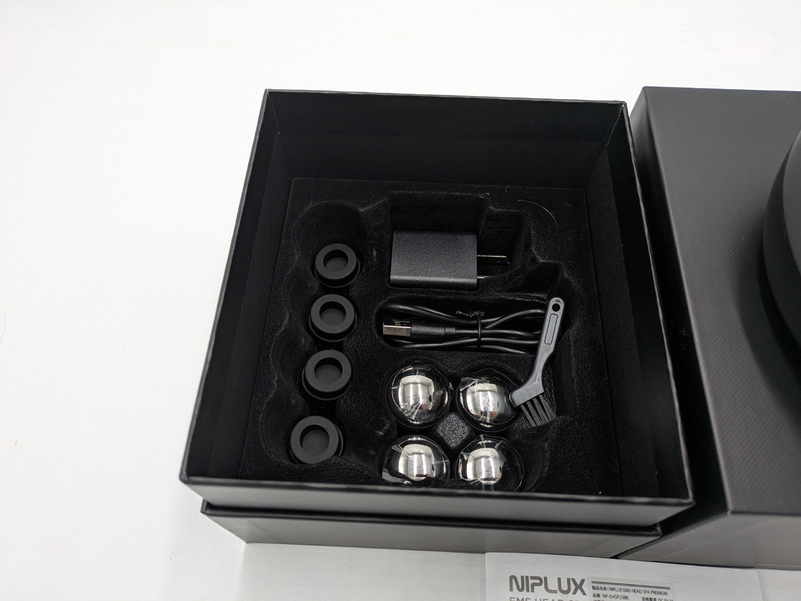 美品】 NIPLUX EMS HEAD SPA PREMIUM ヘッドスパ プレミアム (M887