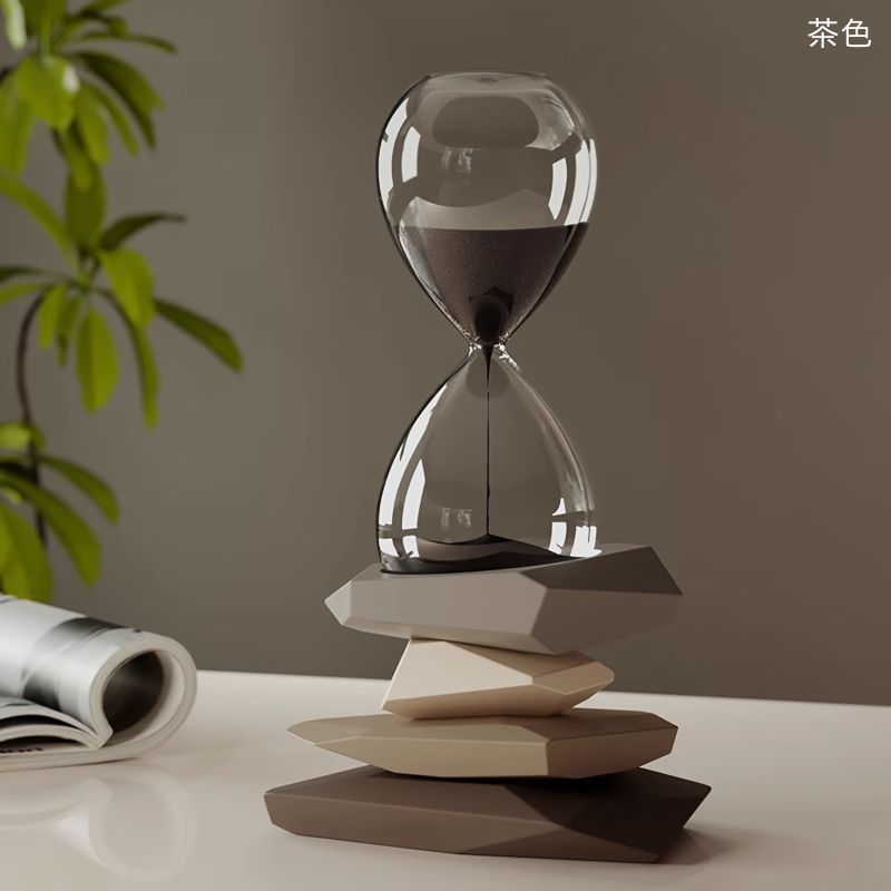 砂時計 サンドグラス サンドタイマー サンドクロック 5分計 置物 装飾品 オーナメント 北欧 モダン シンプル おしゃれ かわいい リラックス
