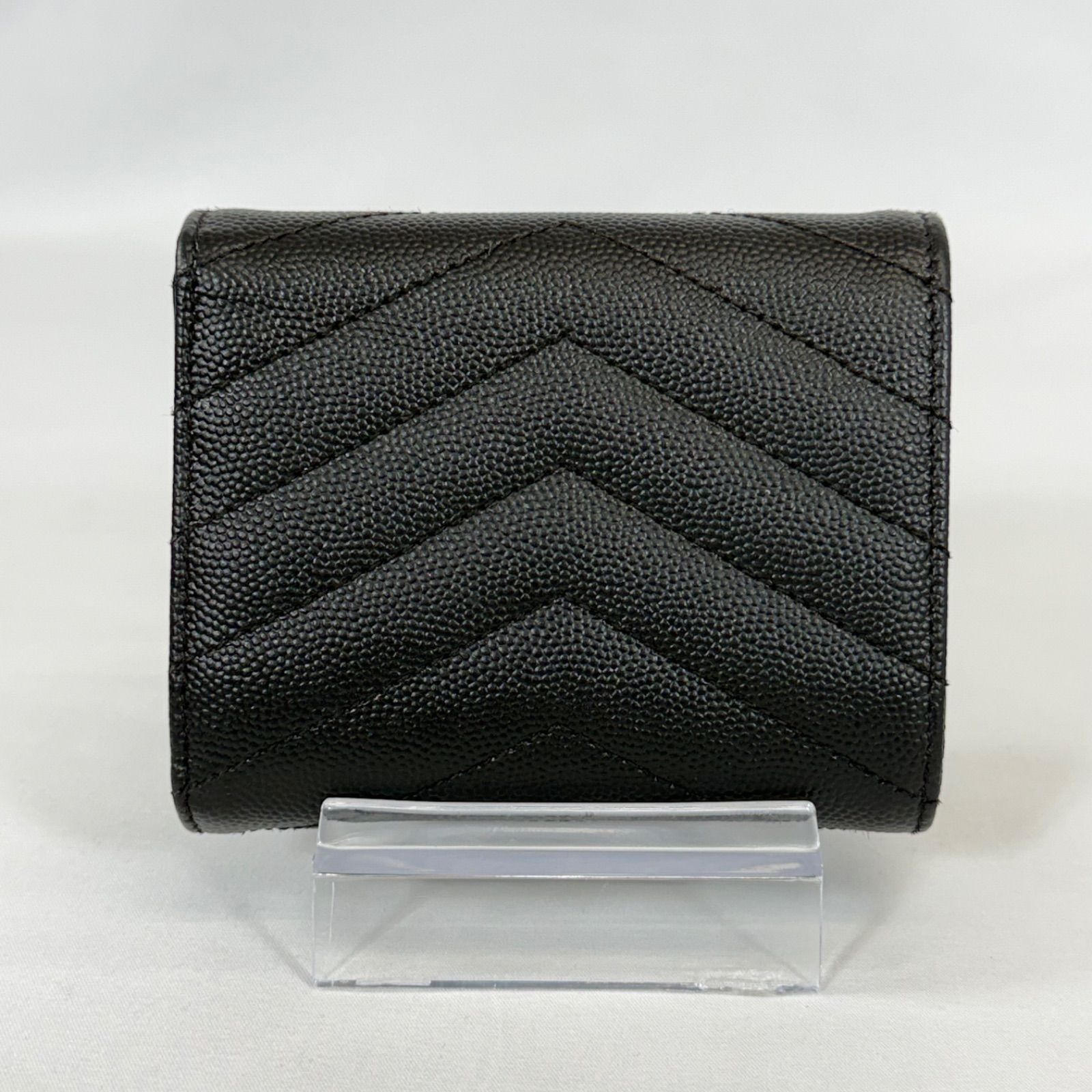 人気・美品】Yves Saint Laurent イヴ サンローラン キャビアスキン