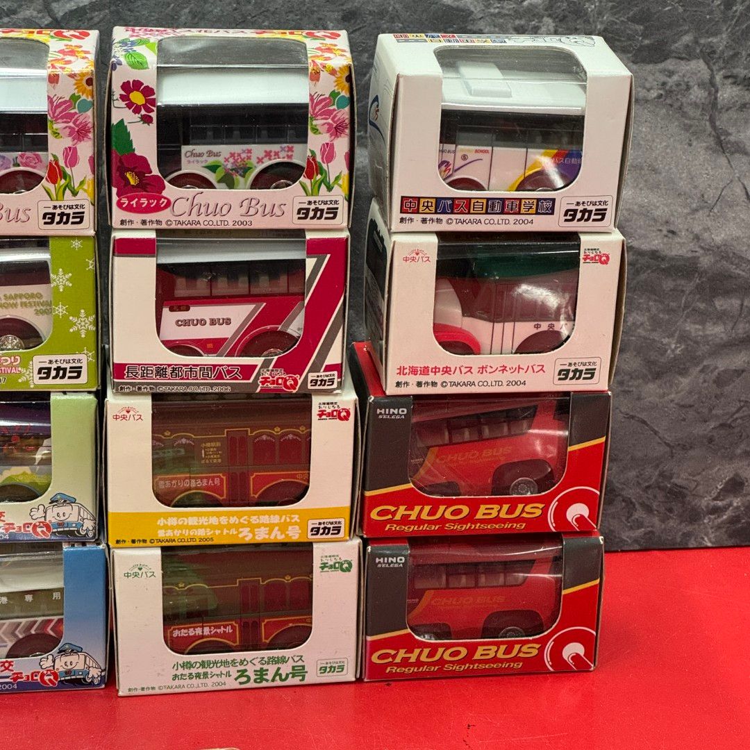 □TAKARATOMY タカラトミー チョロQ ご当地バス 他 色々20点 まとめ