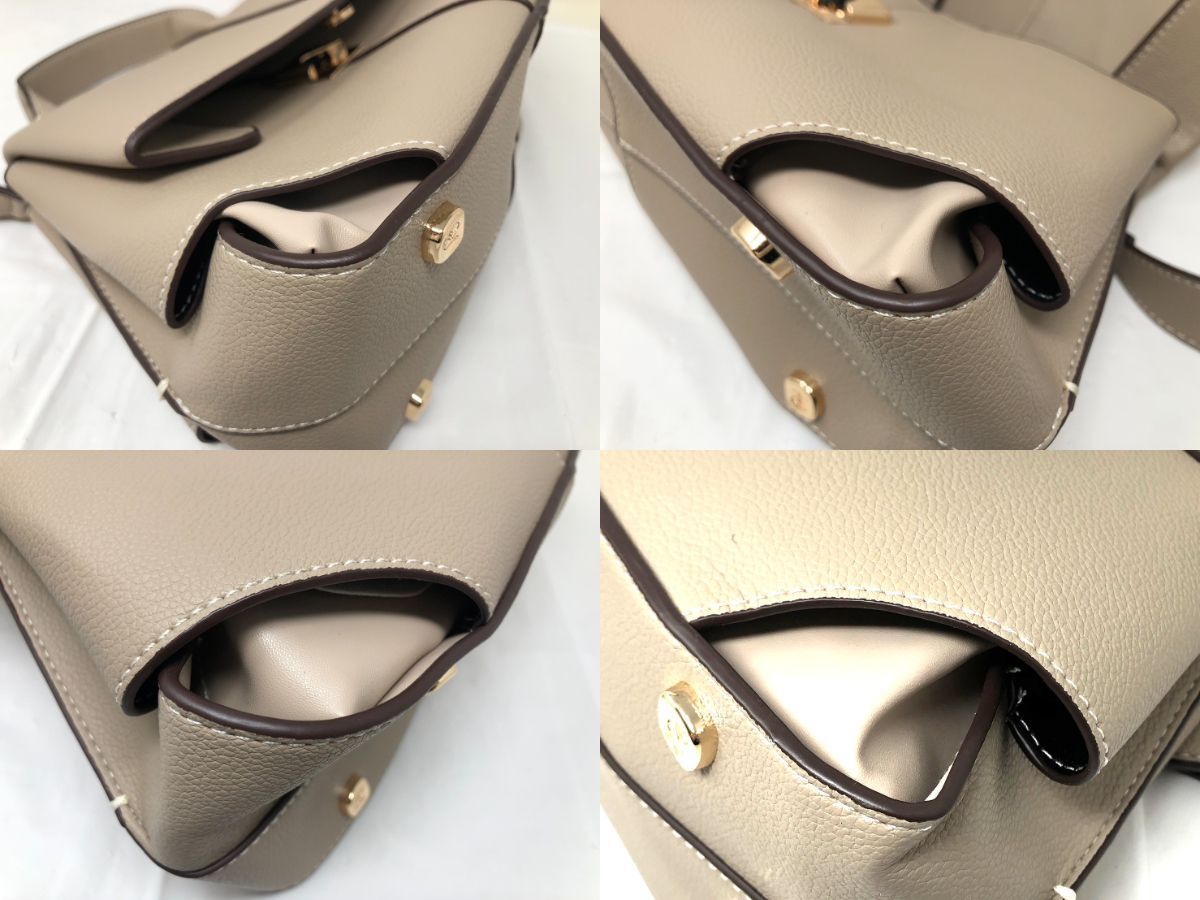 ◇POLENE ポレーヌ Mokki 2way ショルダーバッグ ハンドバッグ 