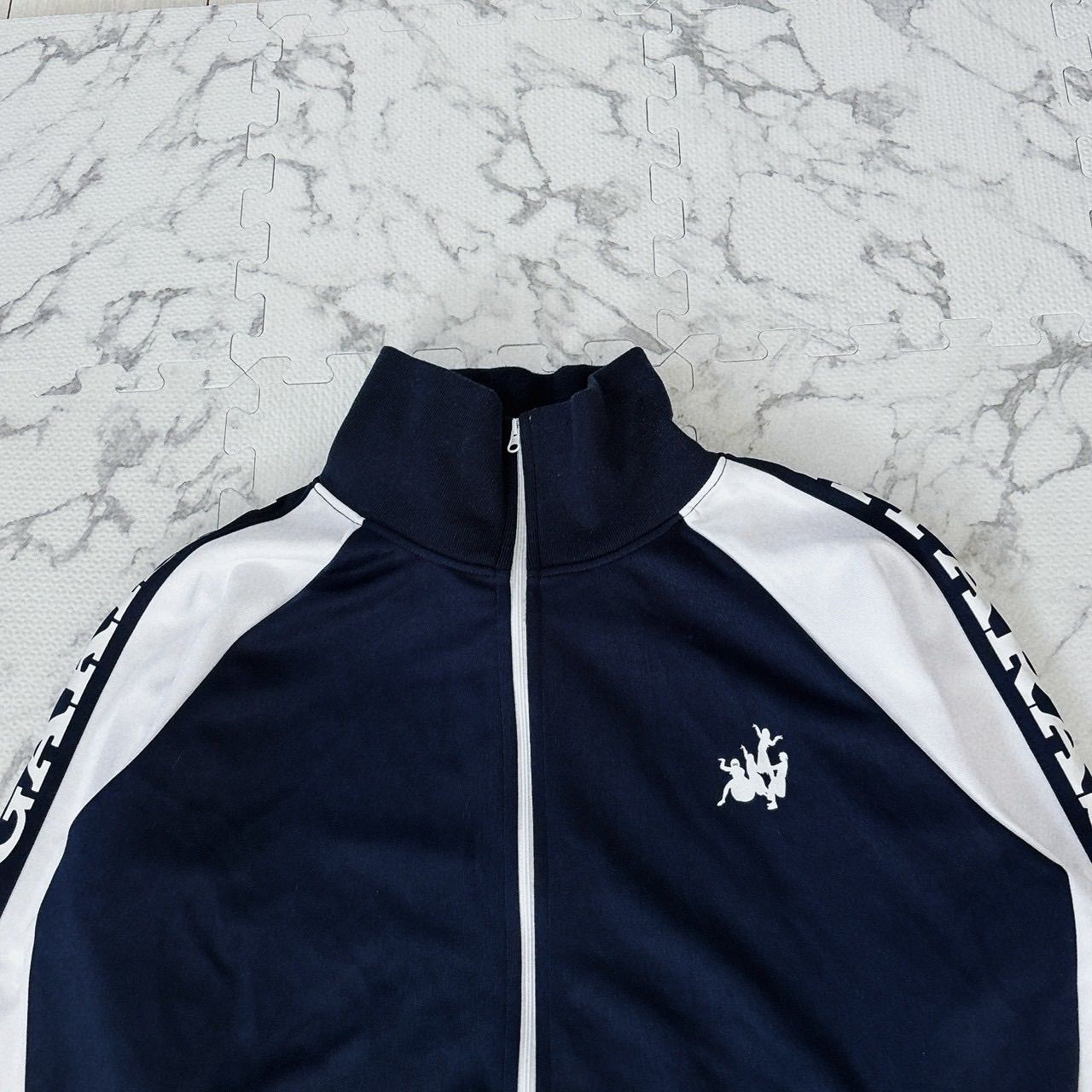 新しい学校のリーダーズ ジャージ セットアップ L ネイビー×ホワイト