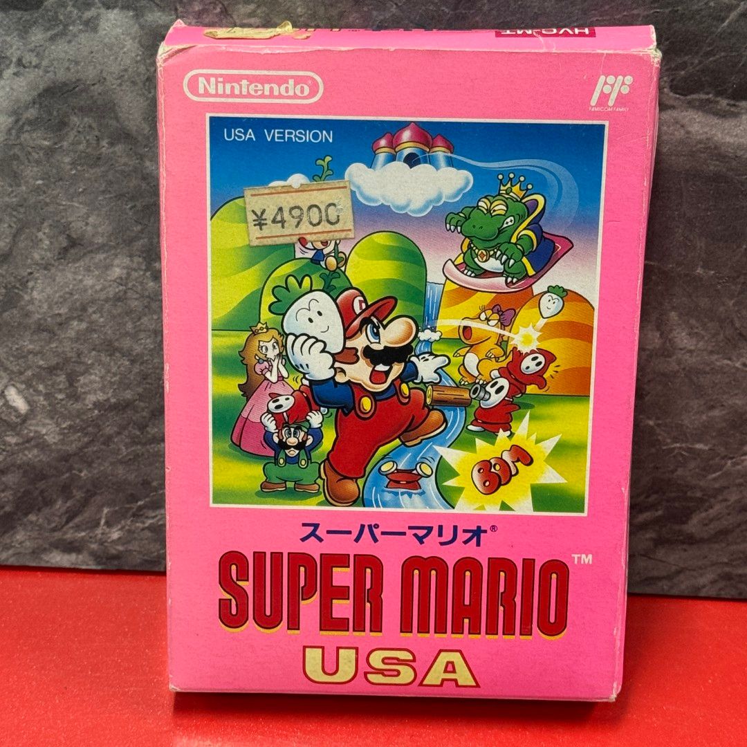 スーパーマリオUSA 任天堂 ファミコン ソフト き