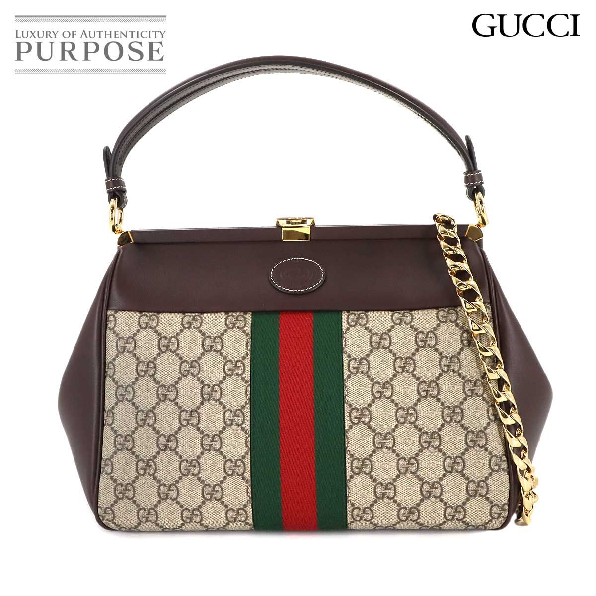 未使用 展示品 グッチ GUCCI オフィディア ヴァーゴ 2way ハンド 