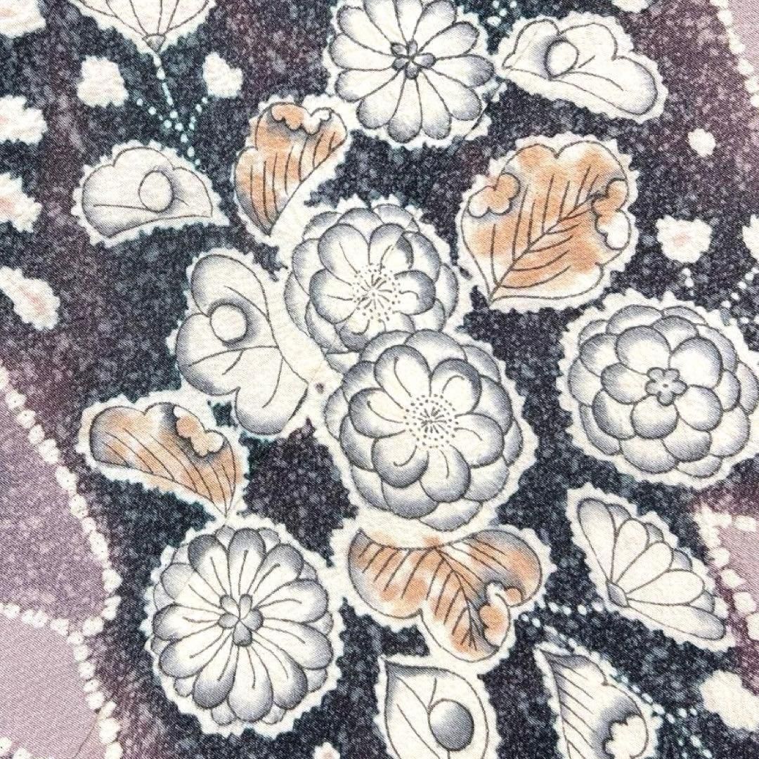 付け下げ　絞り　菱取り　辻ヶ花　くすみピンク　着物　075a p 付け下げ 絞り 菱取り 辻ヶ花 くすみピンク 着物 075a p - メルカリ