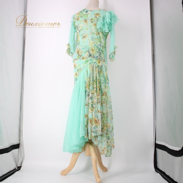 社交ダンス 衣装 スタンダード 上下セット ツーピース レッスンウェア