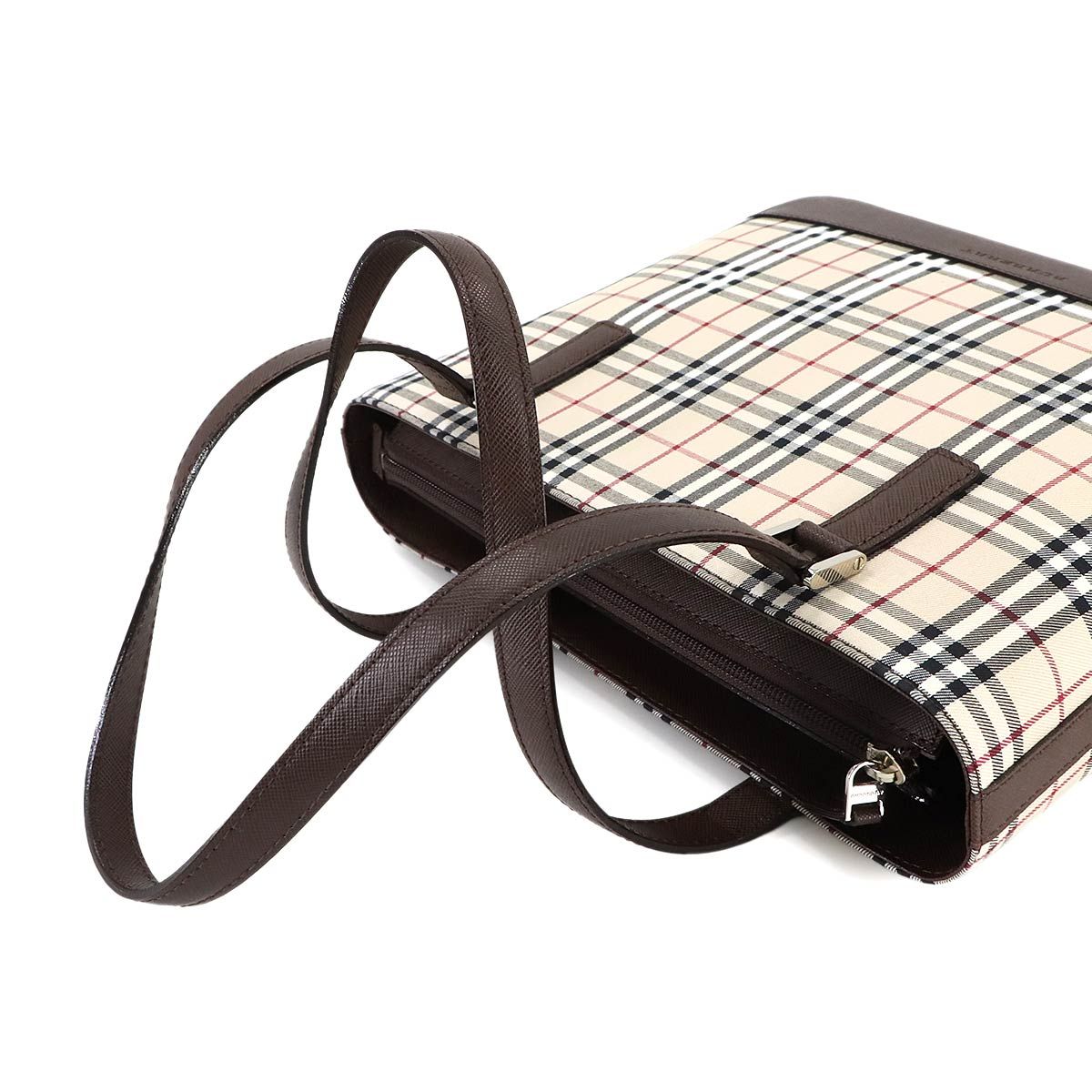 未使用 展示品 バーバリー BURBERRY ノバチェック ハンド バッグ