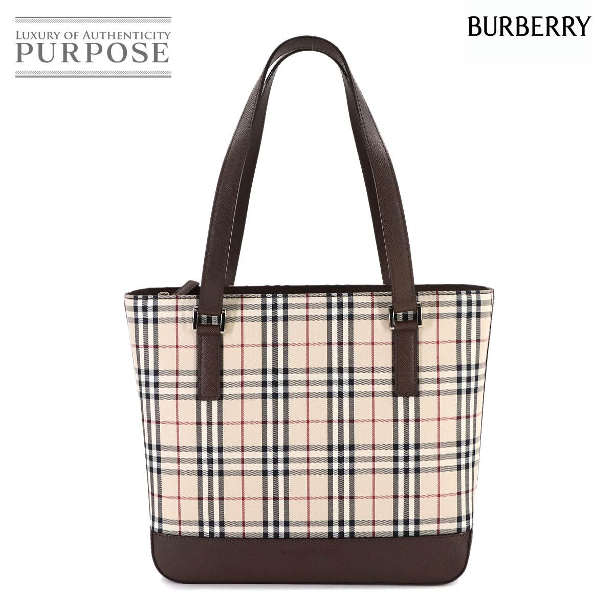 未使用 展示品 バーバリー BURBERRY ノバチェック ハンド バッグ