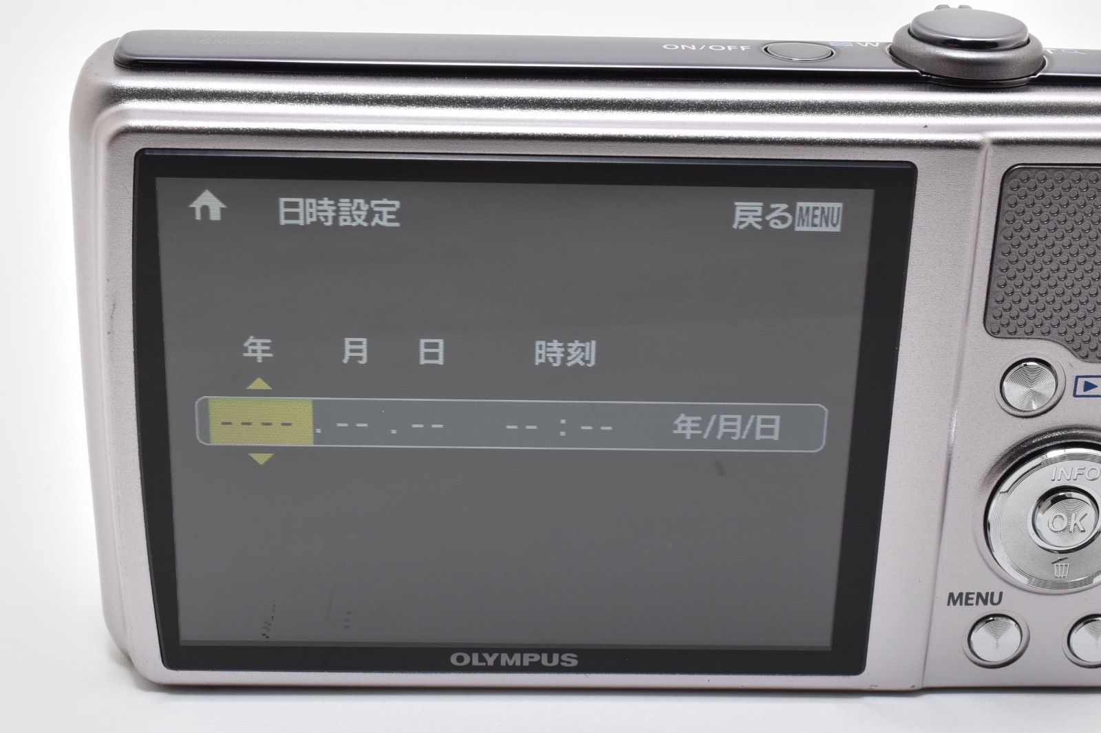 美品】オリンパス OLYMPUS VR-360 シルバー コンパクトデジタルカメラ