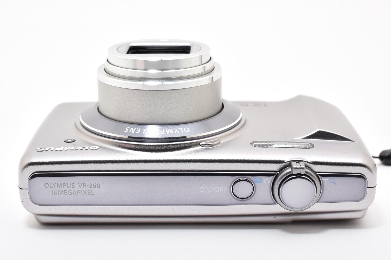 美品】オリンパス OLYMPUS VR-360 シルバー コンパクトデジタルカメラ