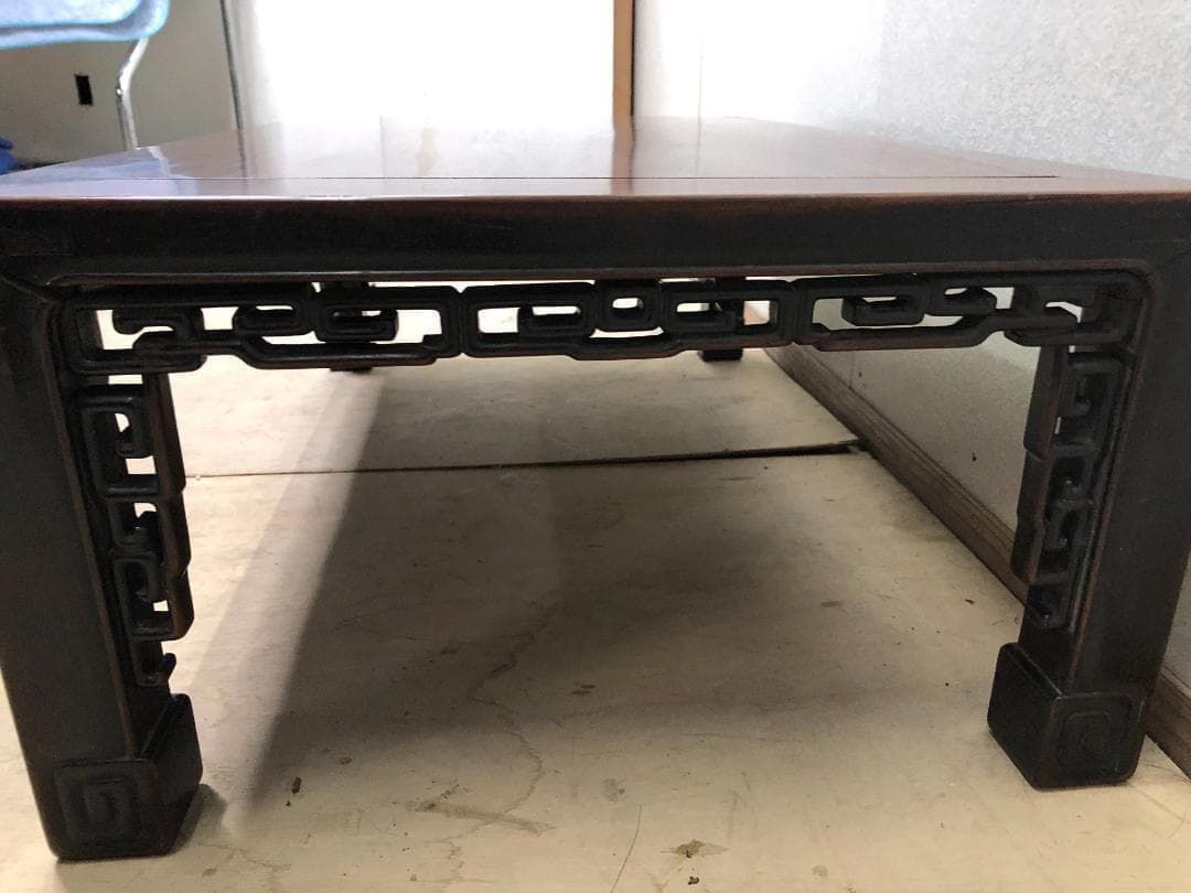 昭和レトロ 古家具 銘木 欅 座卓 ちゃぶ台 センターテーブル アンティーク家具 d681dc623d001c8bb458fecd1a87d8