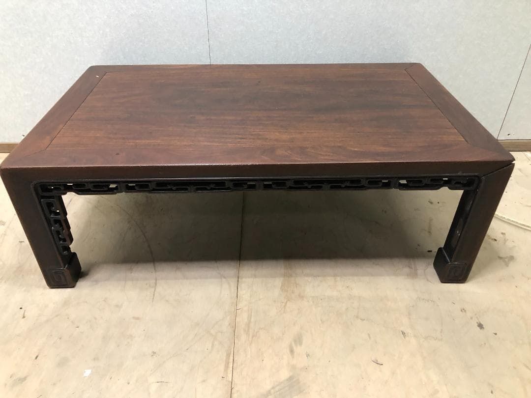 昭和レトロ 古家具 銘木 欅 座卓 ちゃぶ台 センターテーブル アンティーク家具 昭和レトロ 銘木 欅 座卓 ちゃぶ台 大型センターテーブル 古家具 古